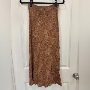A New Day Animal Print Skirt